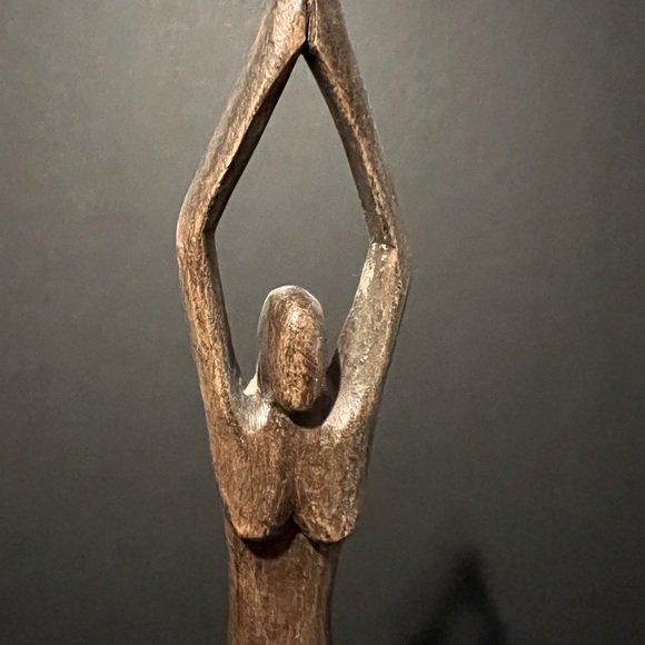 Bali Wooden Goddess Figure - Picture 1 of 5